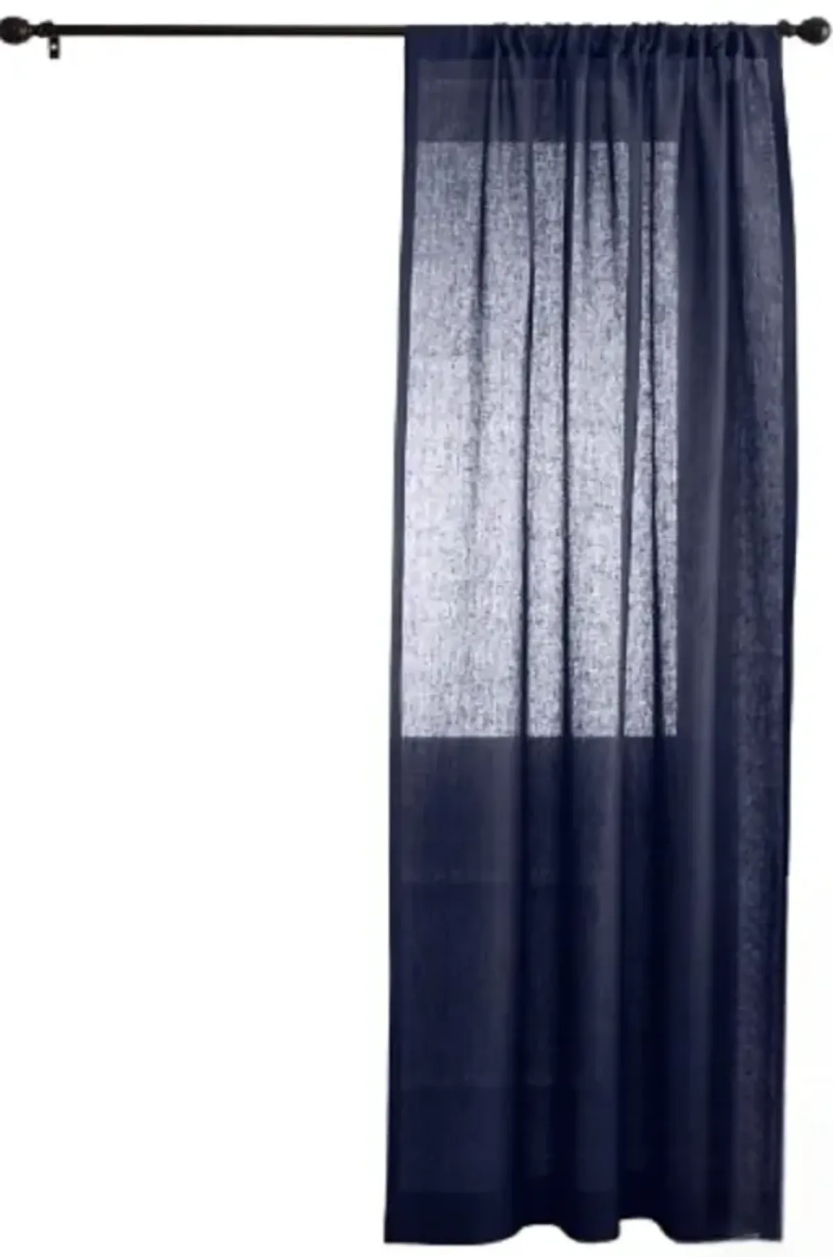 Solino Home 100% Pure Linen Curtain - Linen Curtain