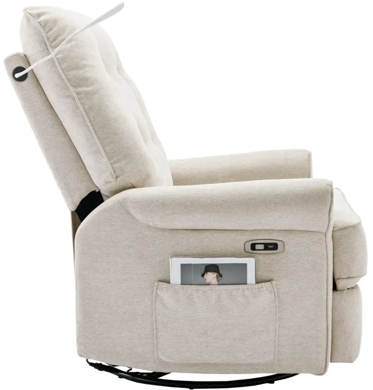 Merax 270 Degree Swivel Recliner Chairs