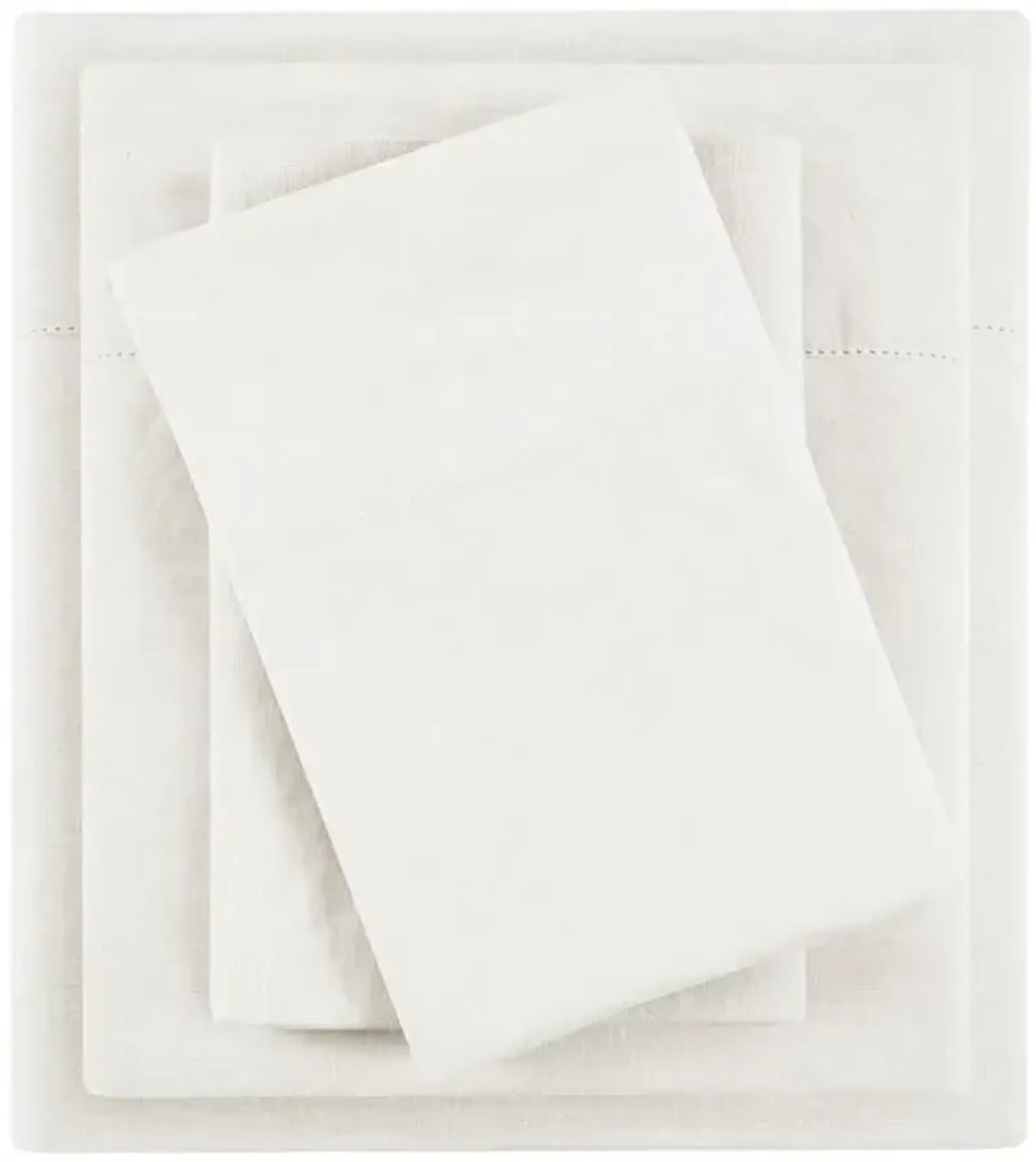 Gracie Mills Arden 4-Piece Breathable Linen Blend Sheet Set