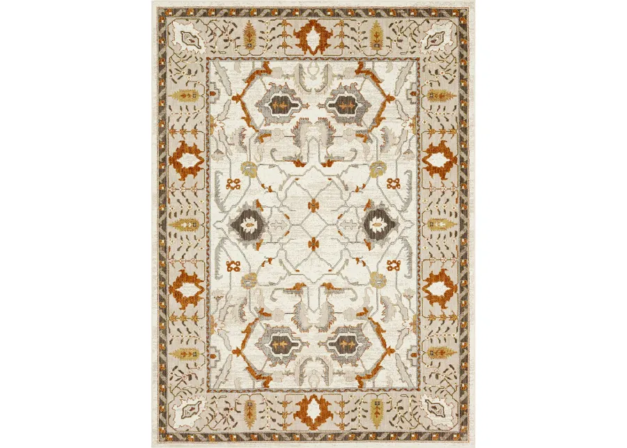 Bobby Berk by Karastan (Series 1) Khamal Alabaster 8' X 11' Rug