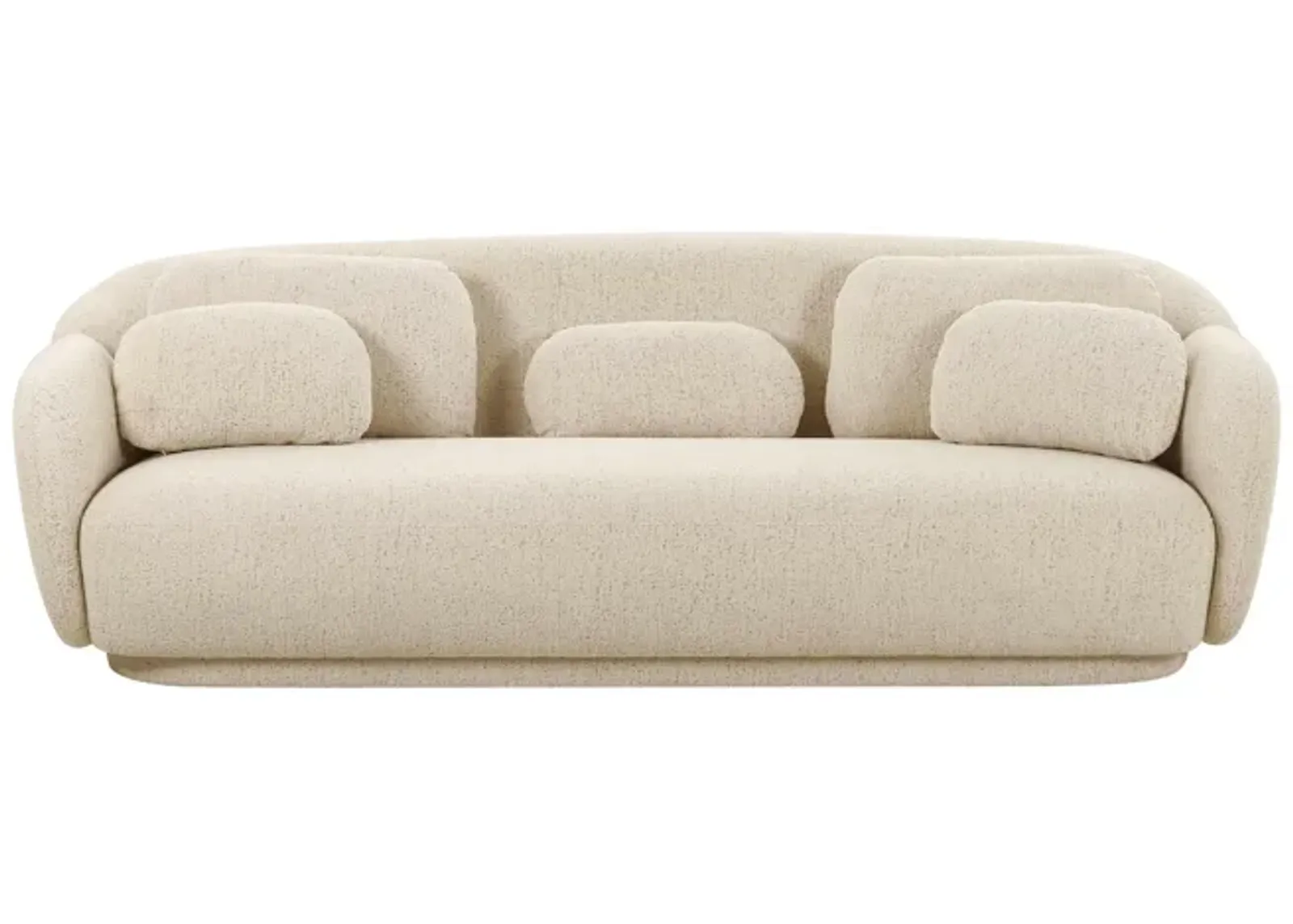 Misty Cream Boucle Sofa