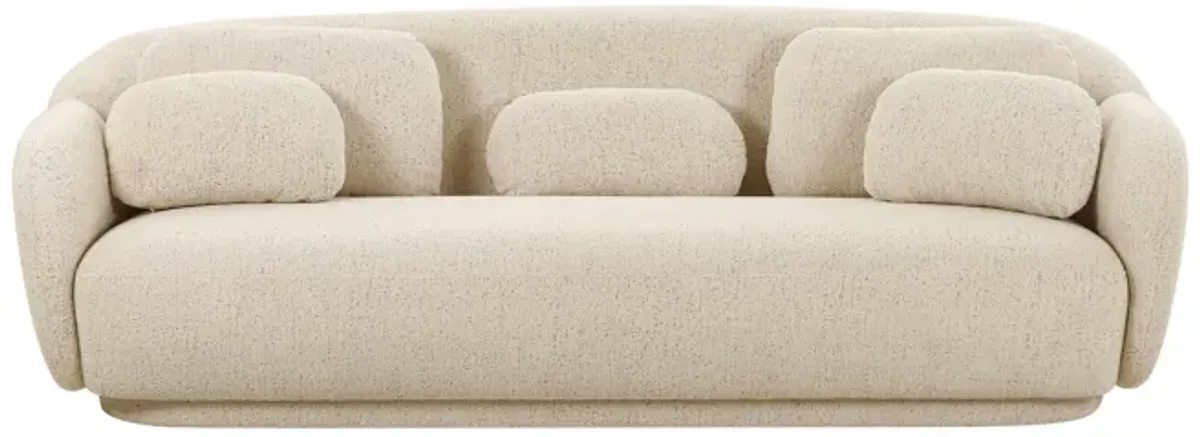 Misty Cream Boucle Sofa