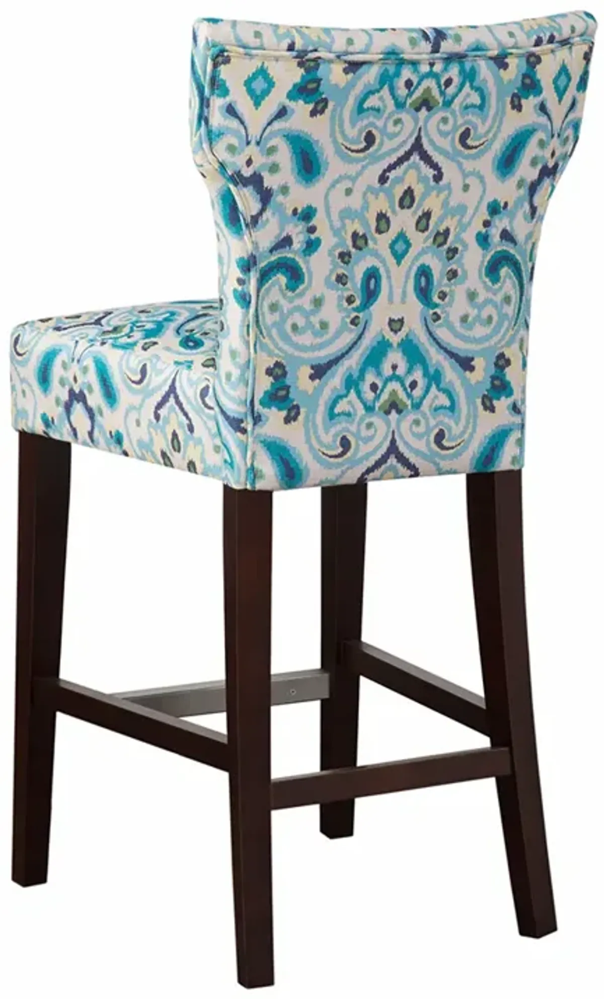 Gracie Mills Lelia Button Tufted Back Counter Stool