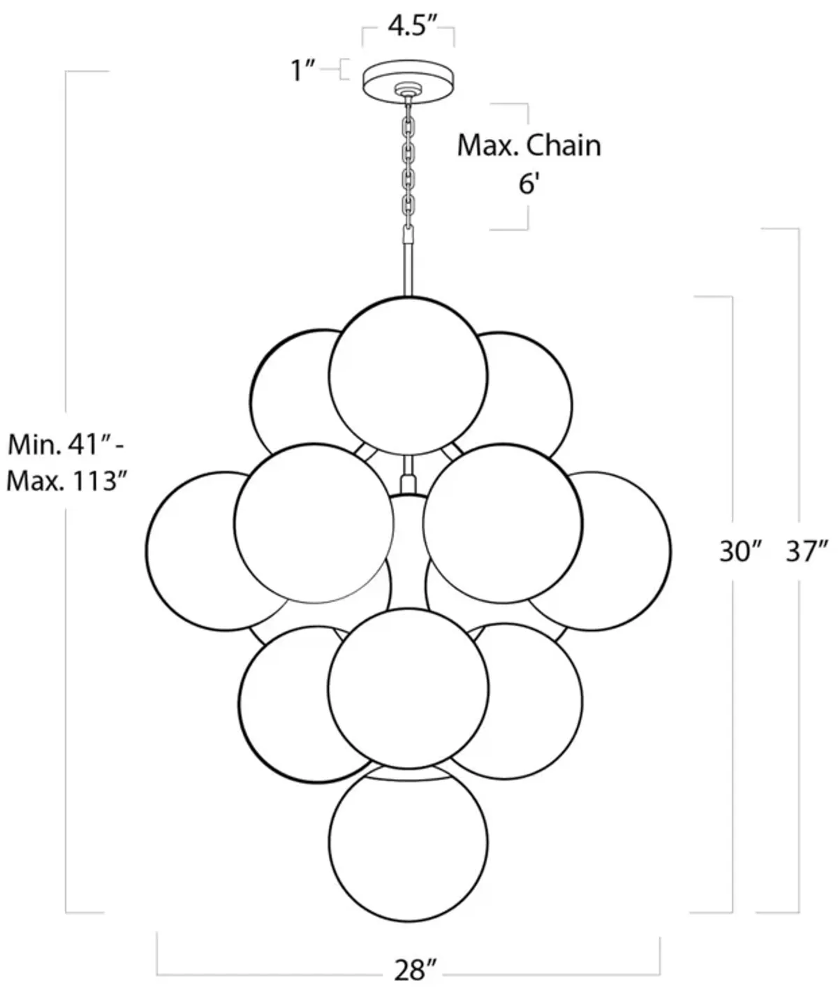 La Dame Chandelier