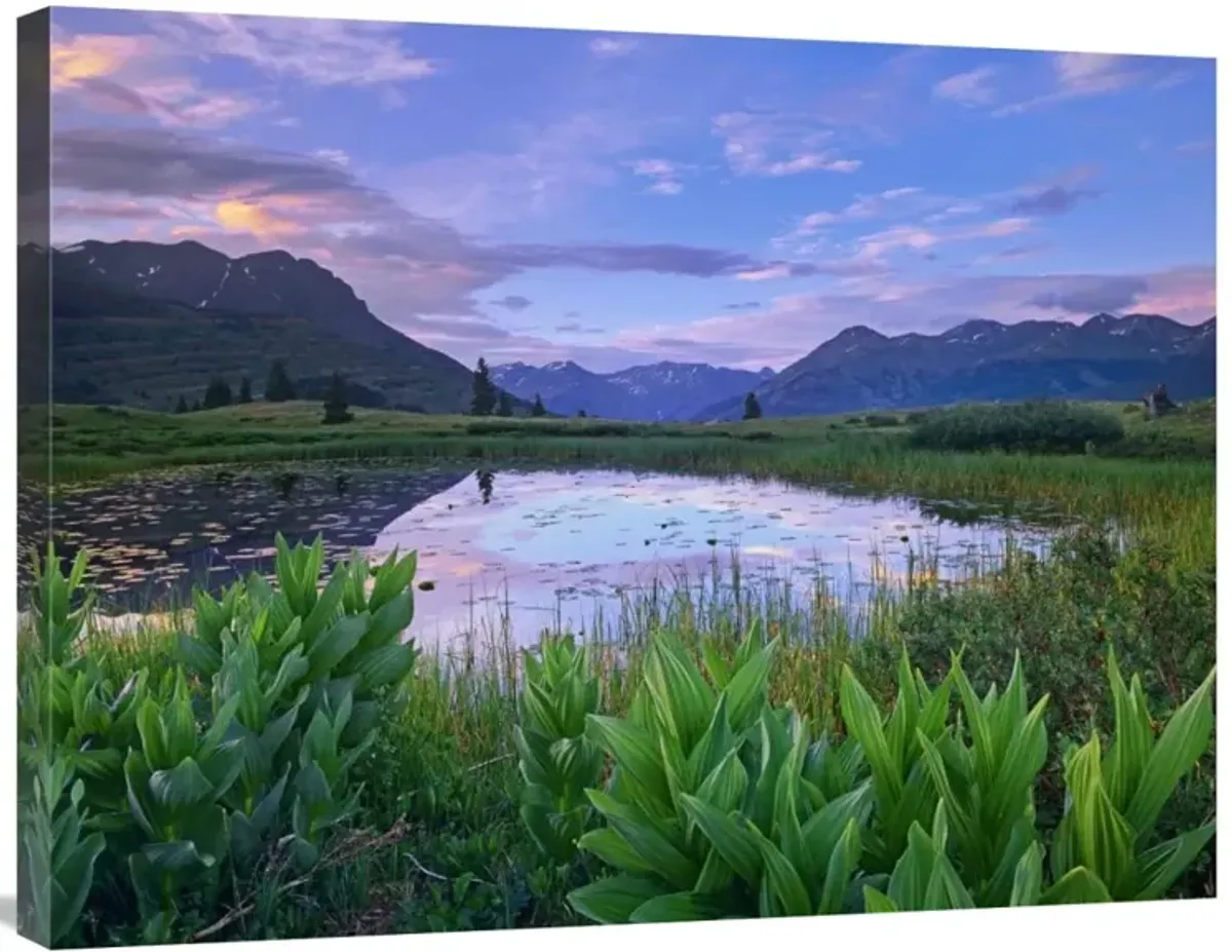 Grand Turk and Kendall Mountains, Molas Pass, Colorado-Canvas Art-32x24