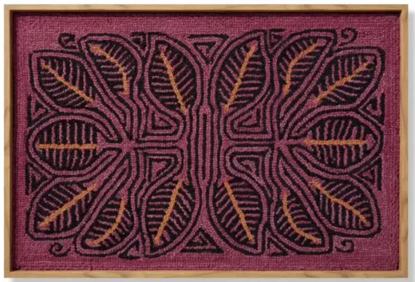 Cocora Pink Black Wall Art