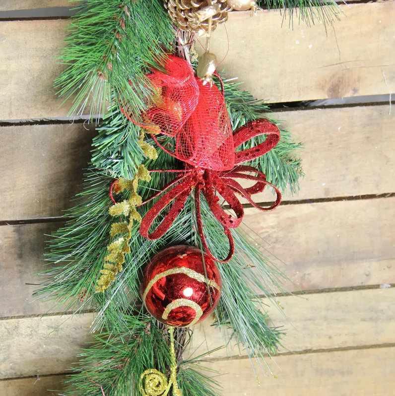 6' x 10" Pinecone Artificial Christmas Garland - Unlit