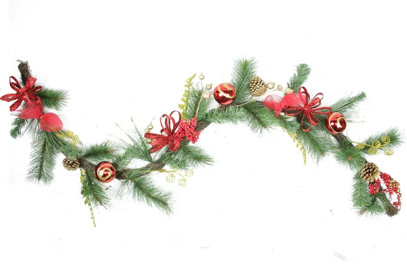 6' x 10" Pinecone Artificial Christmas Garland - Unlit