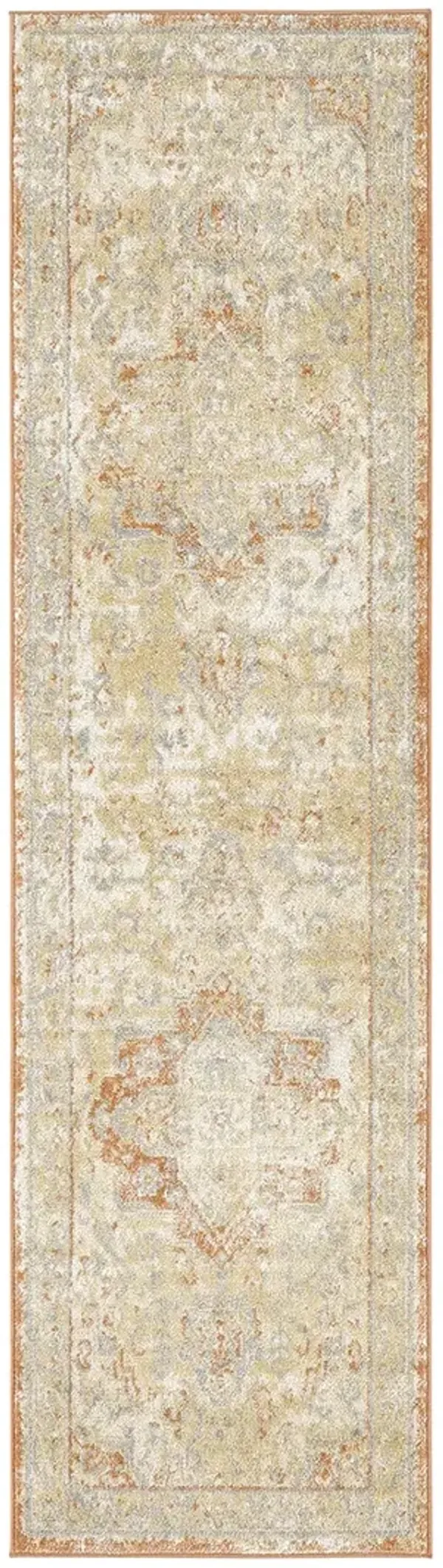 Nourison Essentials Persian NRE07 Beige/Rust 2'2" x 14 Rug
