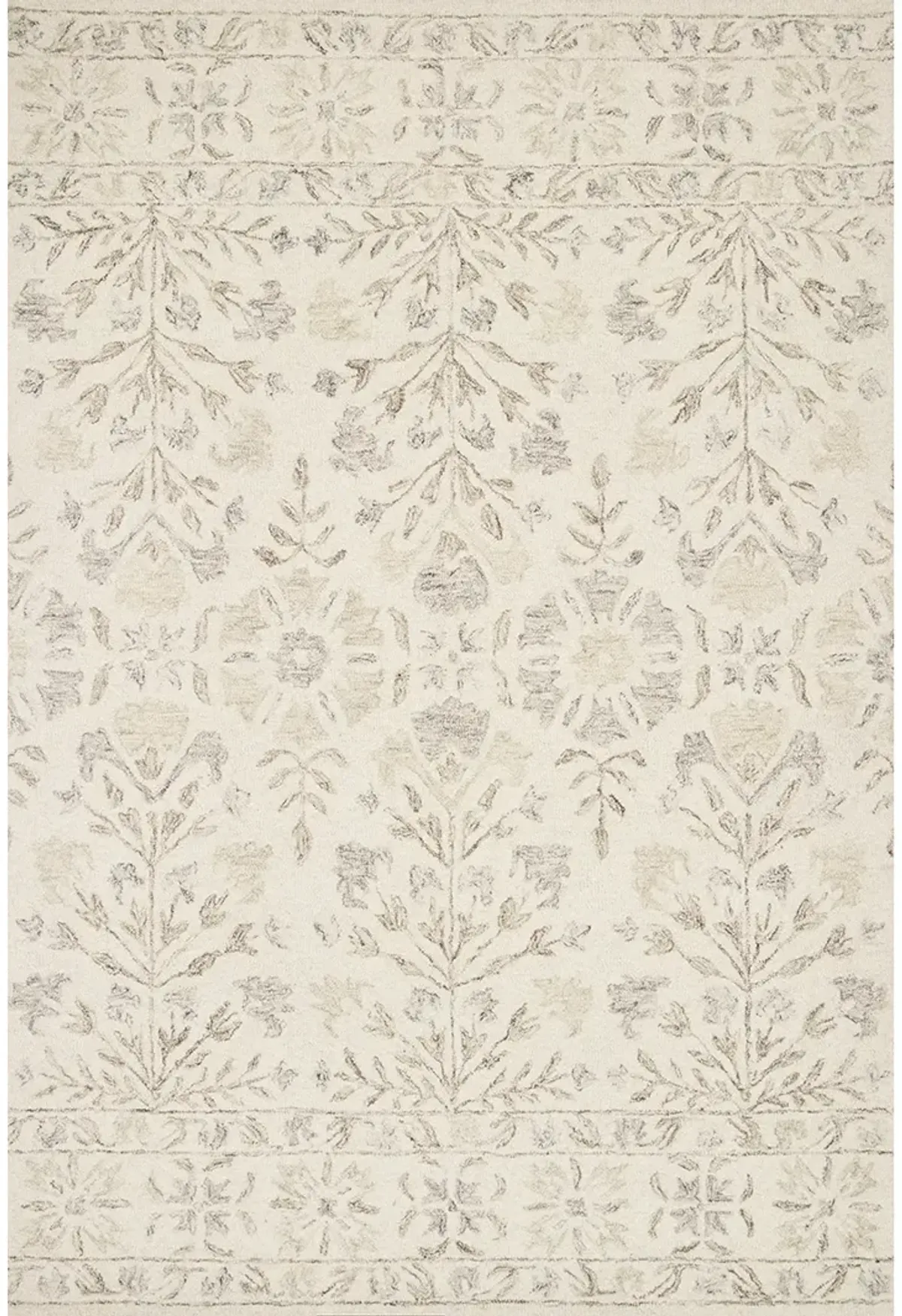 Norabel NOR02 Ivory/Neutral 7'9" x 9'9" Rug