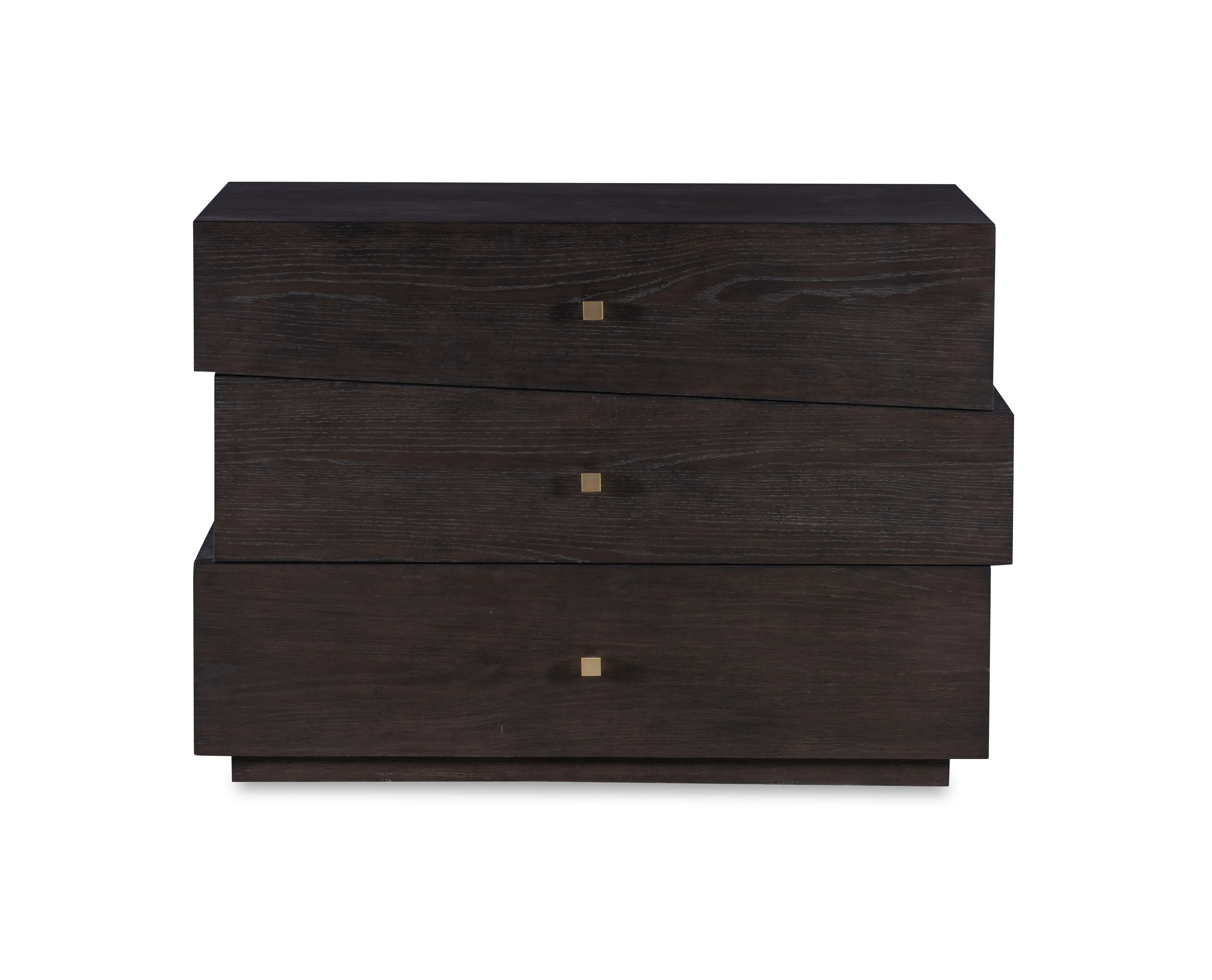 Mocha Three Drawer Chest