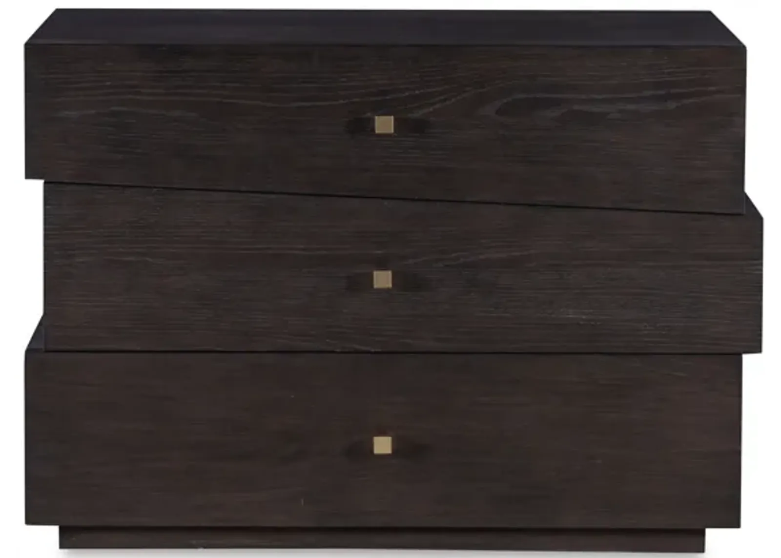 Mocha Three Drawer Chest