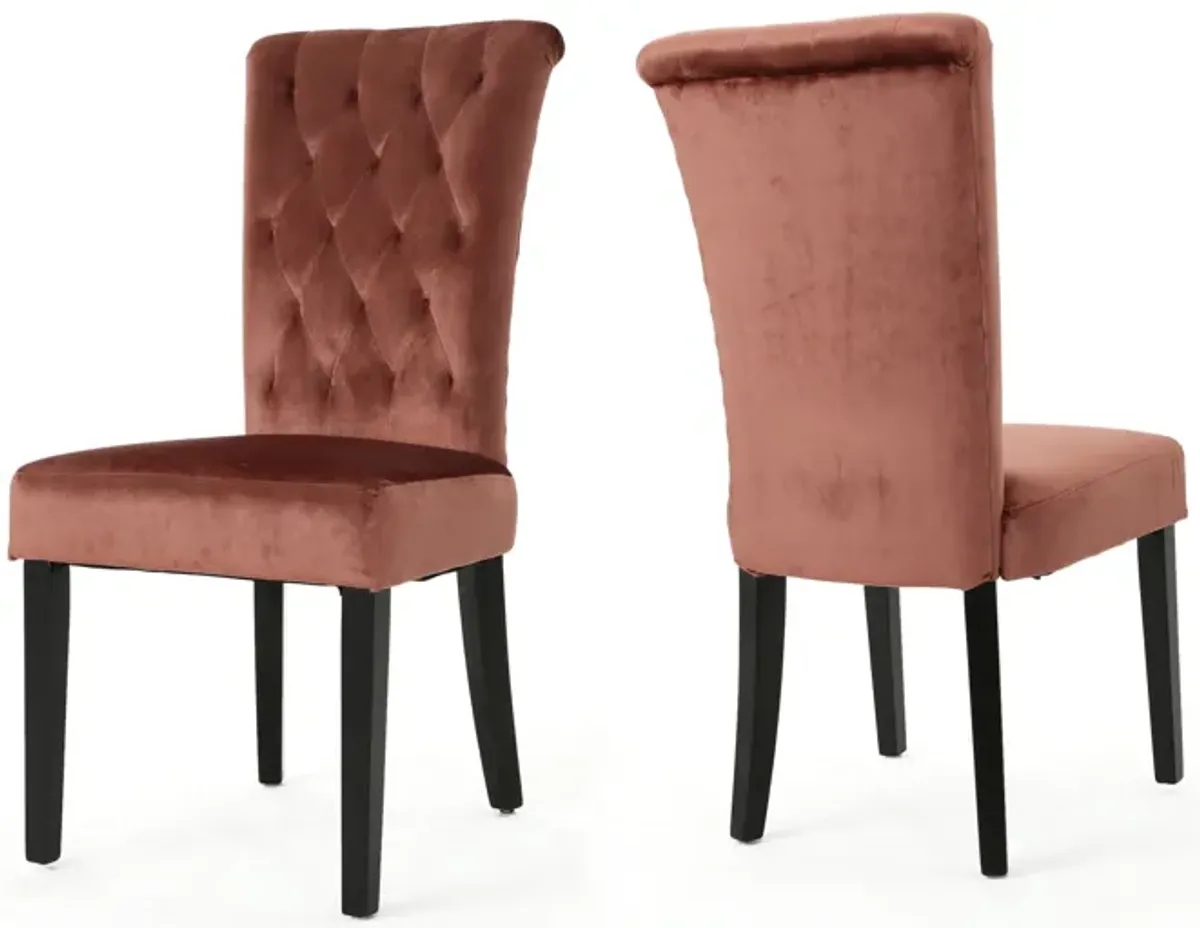 Grand Velvet Tufted Dining Chairs Elevate Your Dining Experience