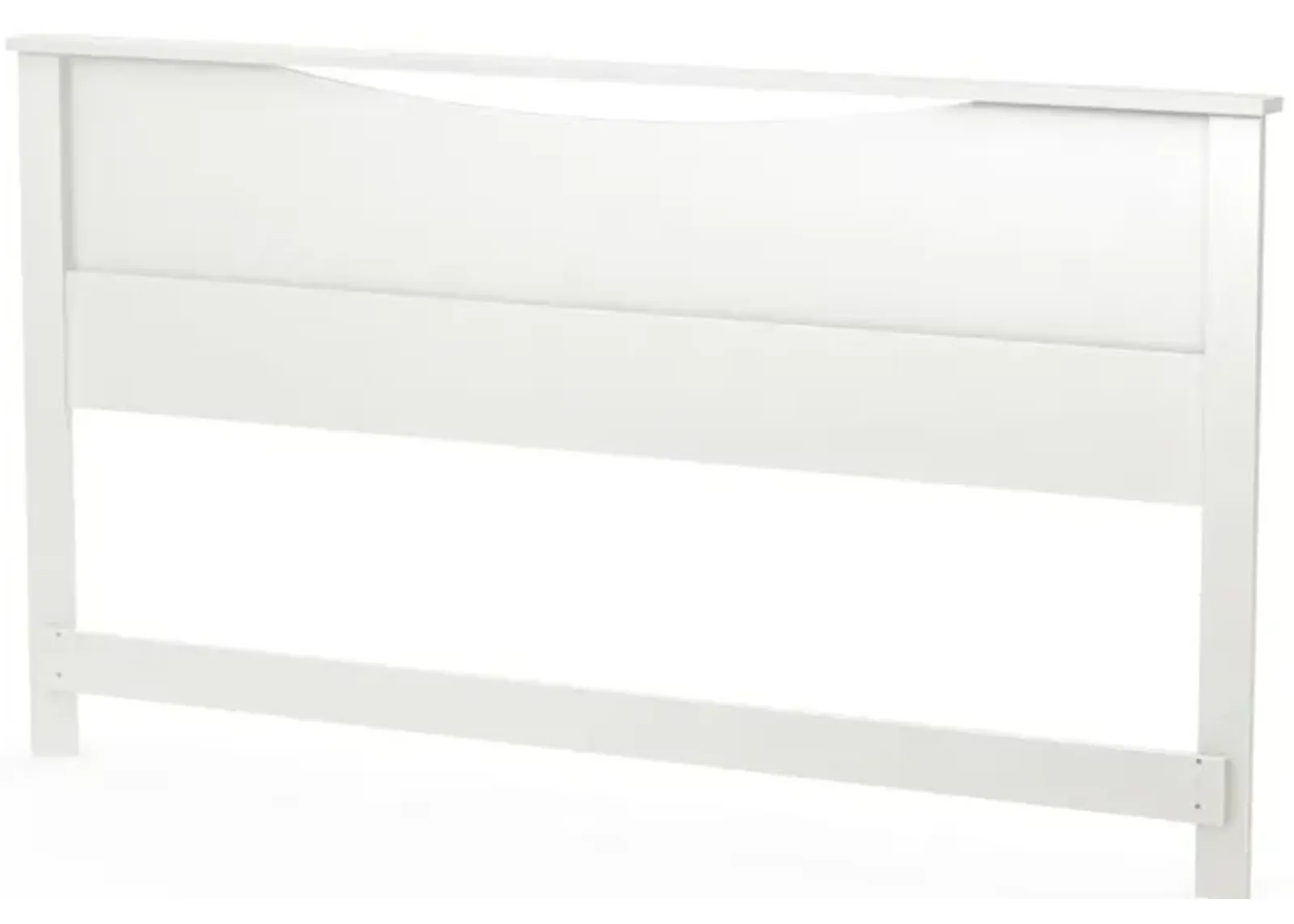 Hivvago King size Contemporary Headboard in White Wood Finish