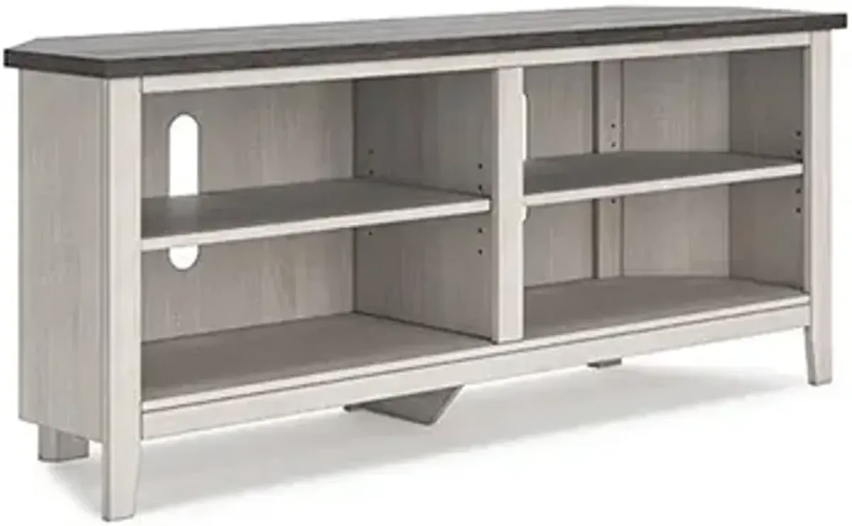 Dorrinson Medium Corner TV Stand