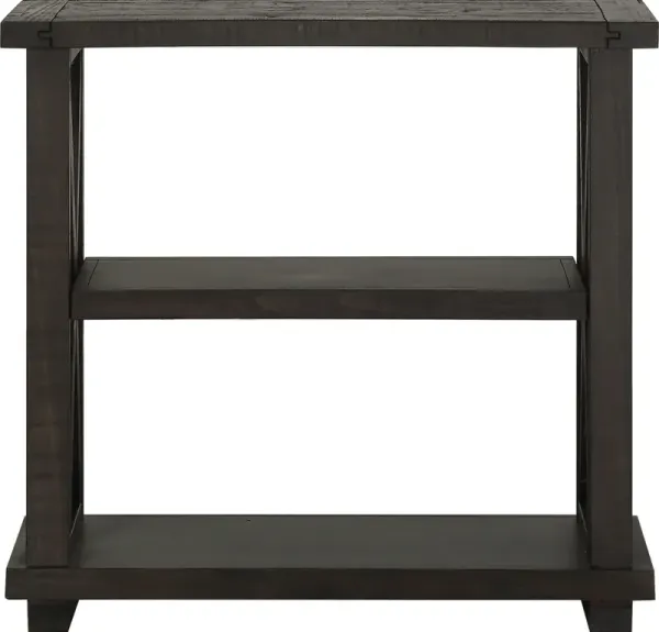 Yosemite Solid Wood 36x39 inch Bookshelf in Cafe