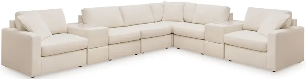 Modmax Oyster 8-Piece Sectional with Storage Consoles