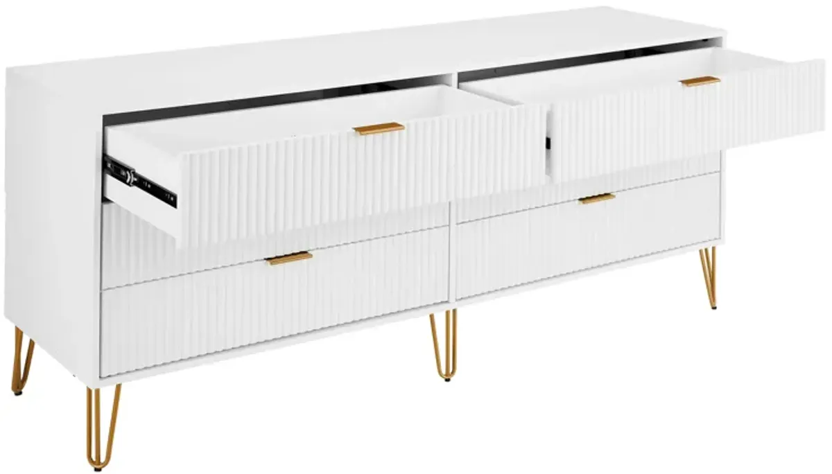 Dumbo Low Dresser in White