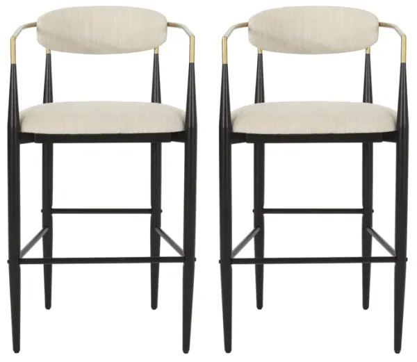 Merax Minimalist Iron Counter Chairs