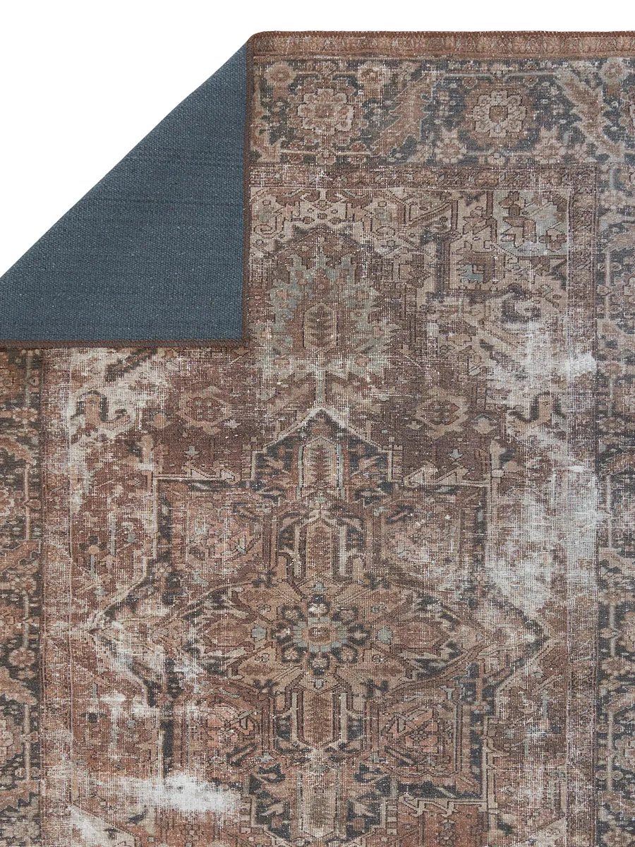 Harman By Katelester Minita Brown 2'6" x 10' Runner Rug