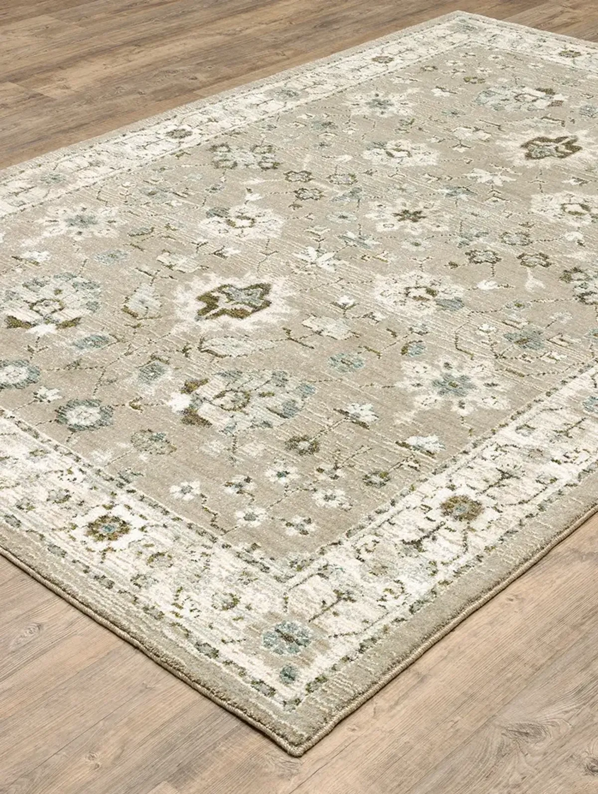 Andorra 2'6" x 12' Beige Rug