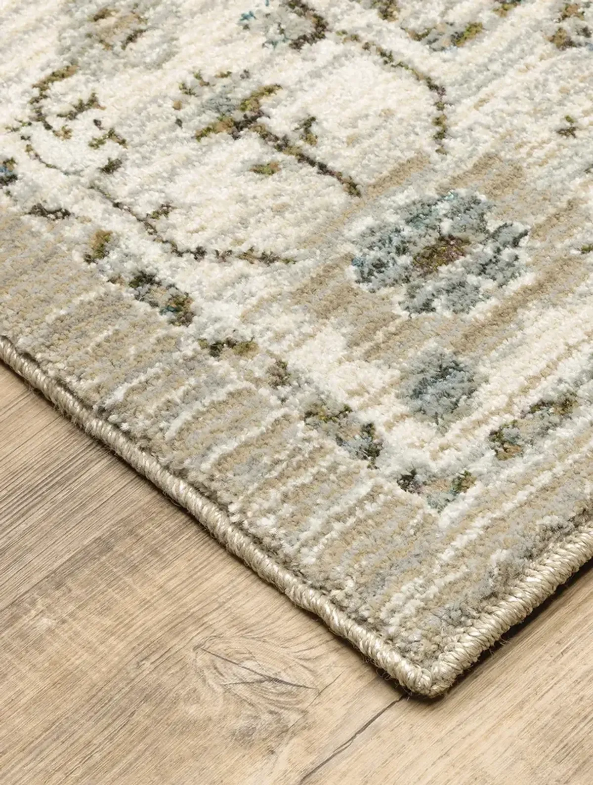 Andorra 2'6" x 12' Beige Rug