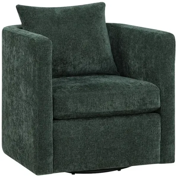 Comfort Pointe Sheldon Kelly Green  Swivel Barrel Chair