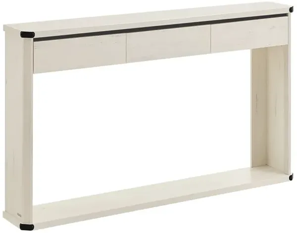 Modern Console Table with 3 Pull-Out Drawers – 47.2-Inch Slim Storage Table for Home Organization