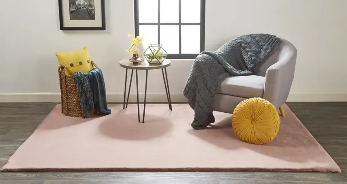 Luxe Velour 4506F Pink 5' x 7' Rug