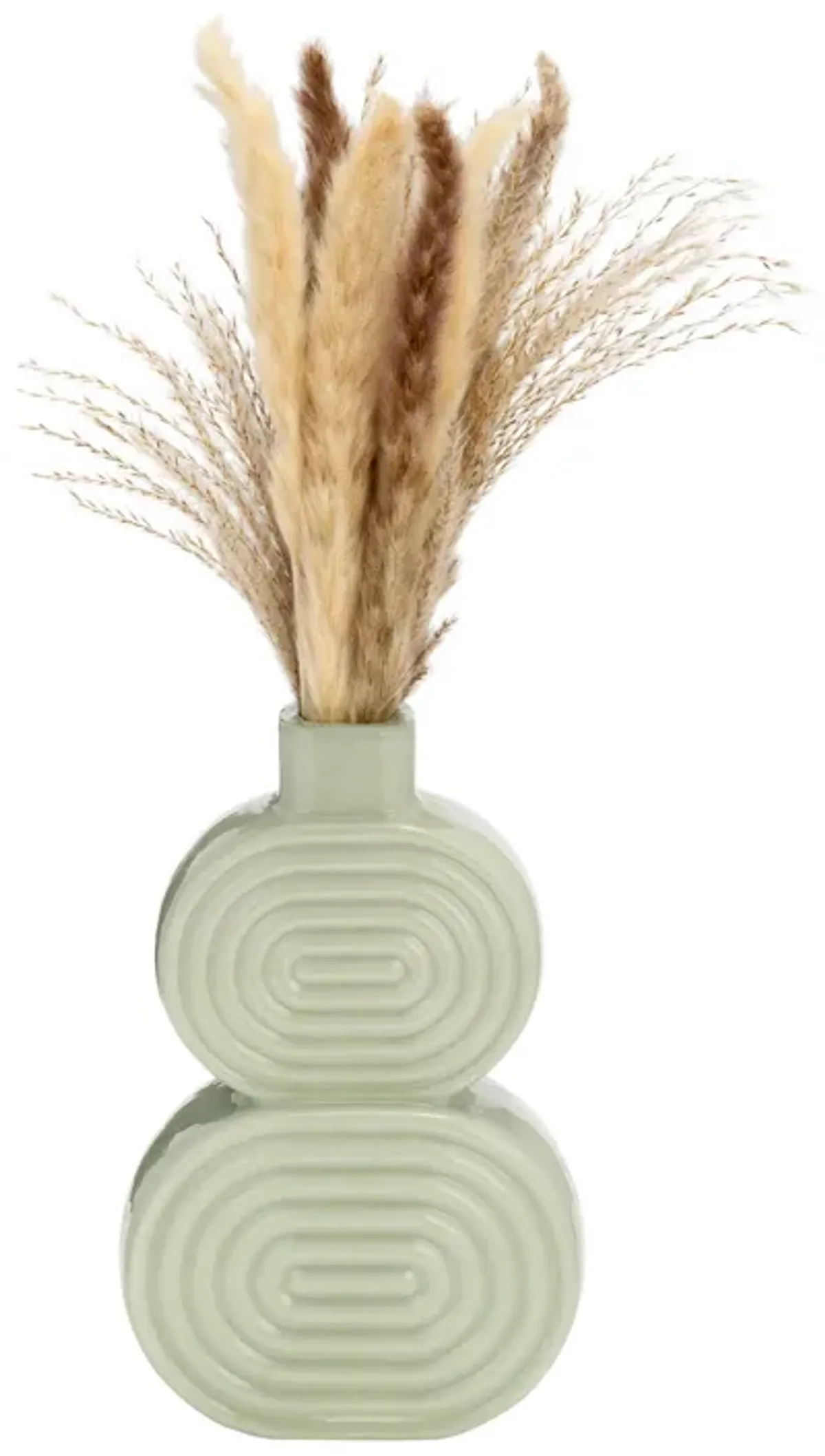 10" Stacked Circles Vase