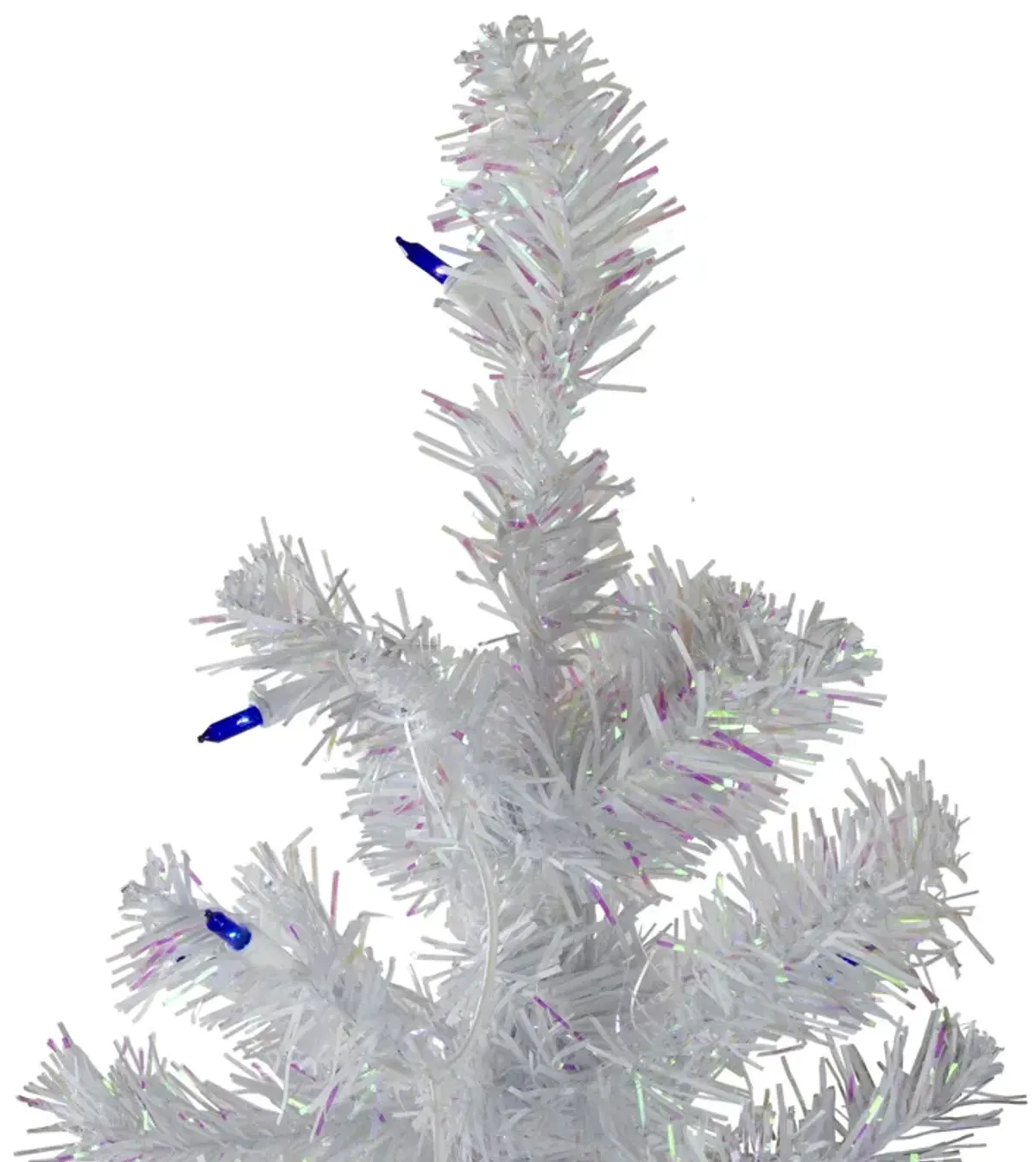 4' Pre-Lit Medium Pine Artificial Christmas Tree - Blue Lights