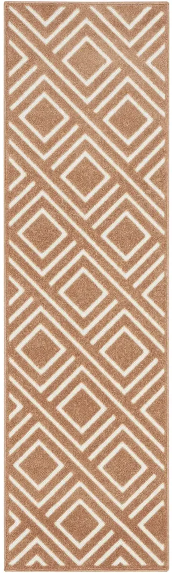Care Free CAF03 Copper 2' x 6' Rug