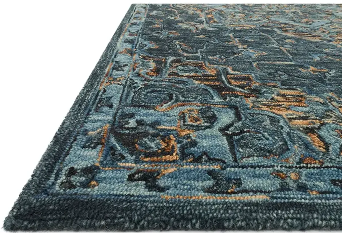 Victoria Teal/Multi 9'3" x 13' Rug