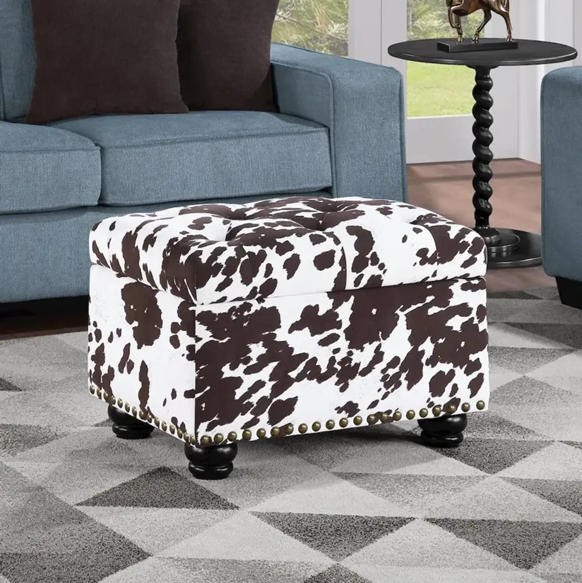 Convenience Concepts Designs4Comfort 5th Avenue Storage Ottoman