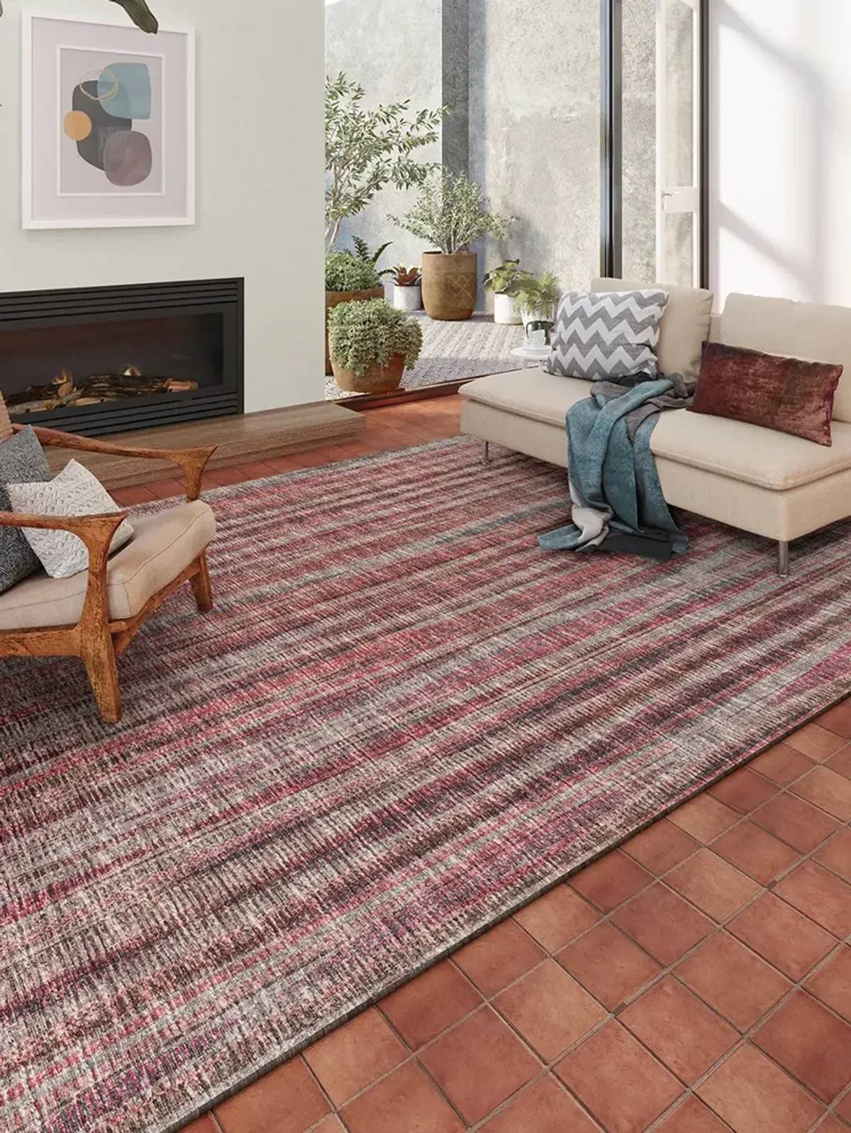 Amador AA1 Blush 3' x 5' Rug