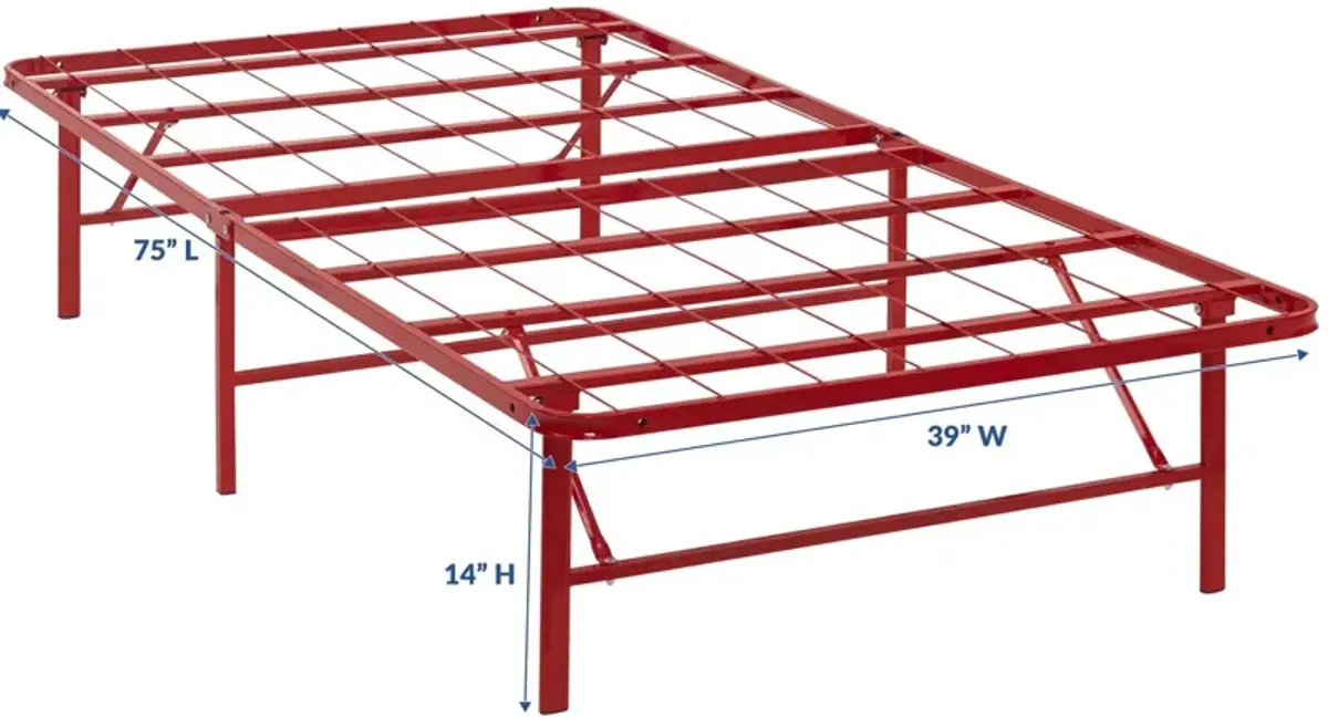 Modway - Horizon Twin Stainless Steel Bed Frame