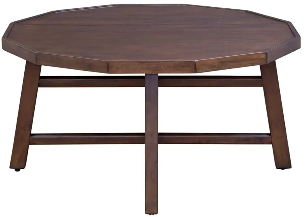 Paisley Cocktail Table Brown