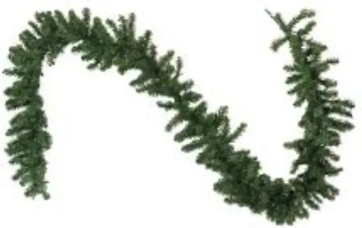 9' x 10" Pre-Lit LED Canadian Pine Artificial Christmas Garland - Multi Lights