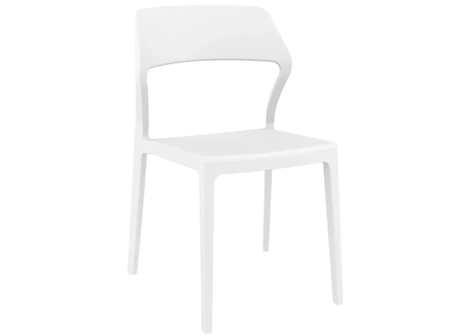 32.75" Yellow Solid Patio Dining Chair