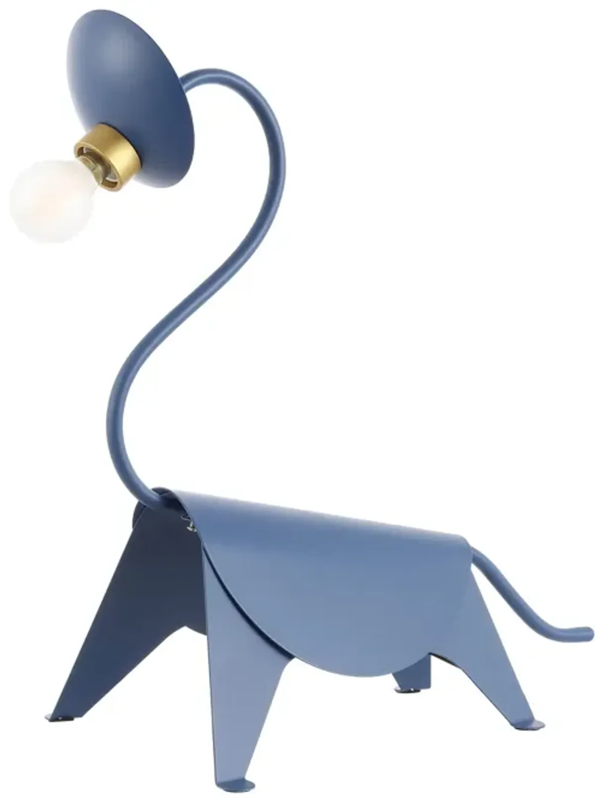 Bradley Modern Industrial Iron Brachiosaurus LED Kids' Lamp