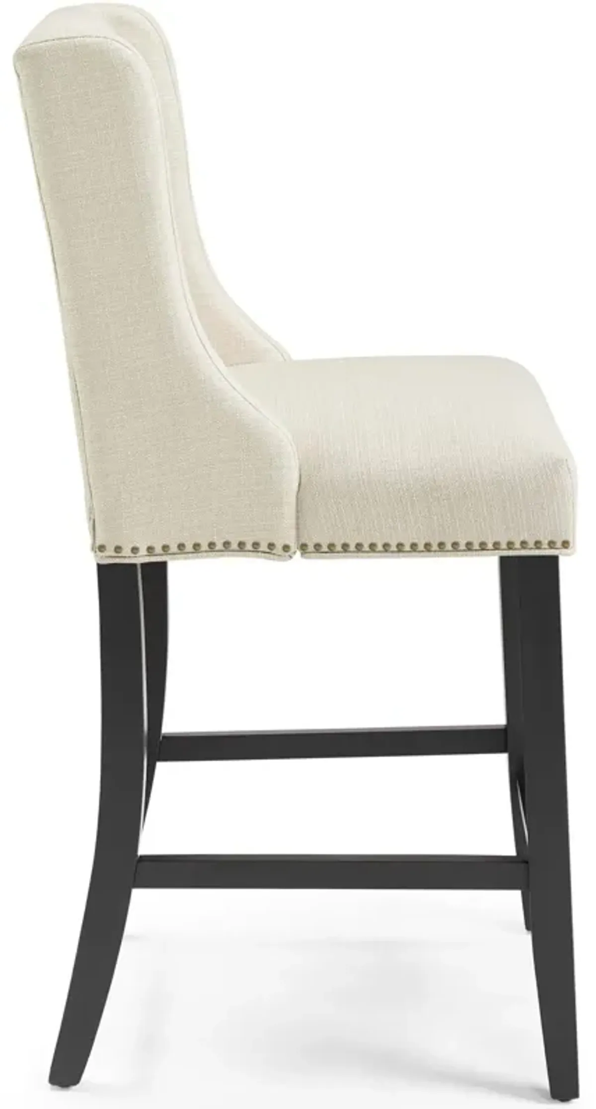 Baron Upholstered Fabric Counter Stool