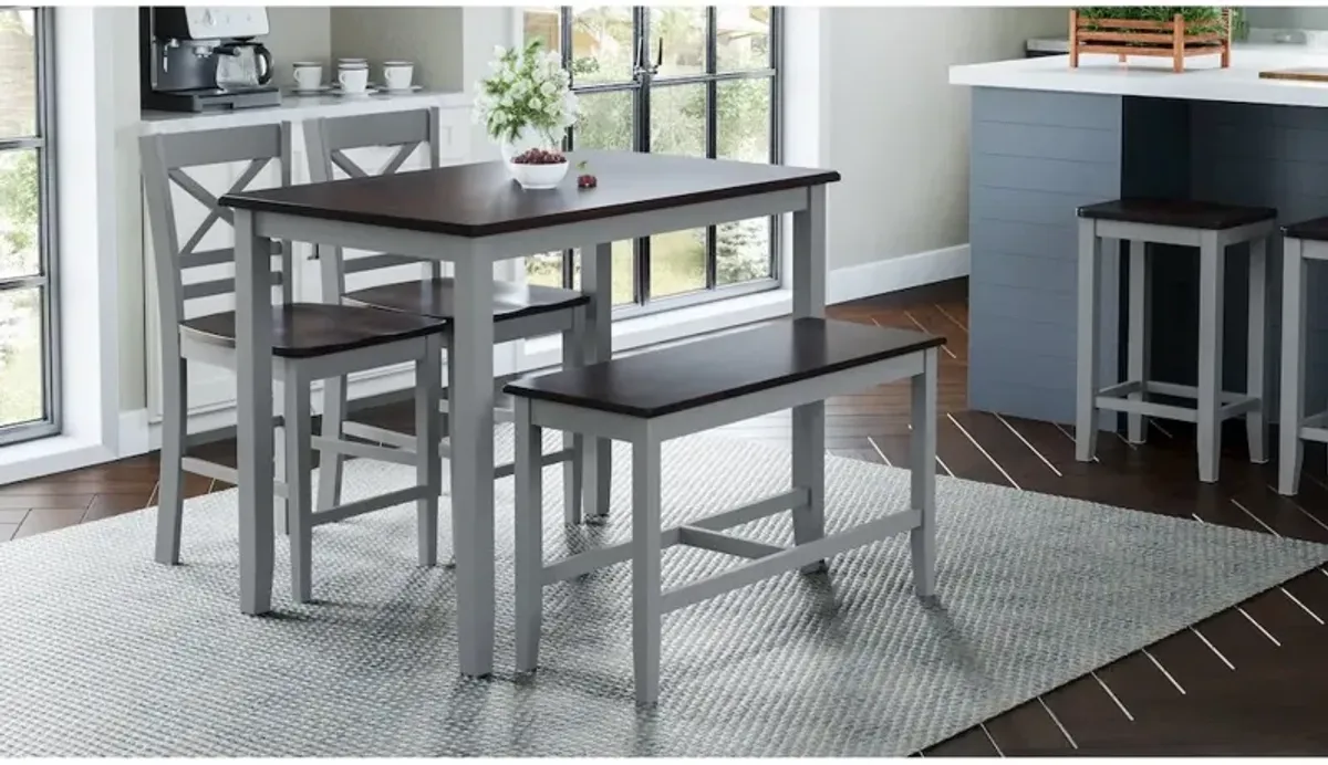 Jofran 4-Pack Counter Height Dining Set - Table