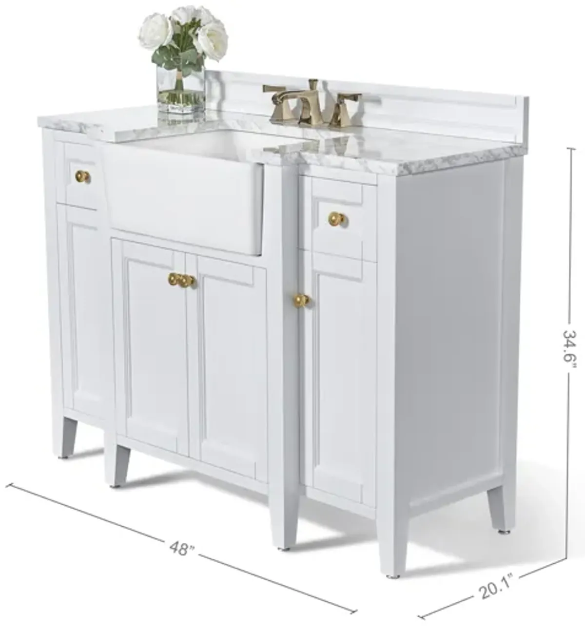 Adeline 48 in. Bath Vanity Set