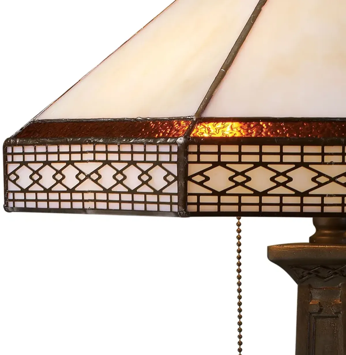 Stone Filigree Table Lamp