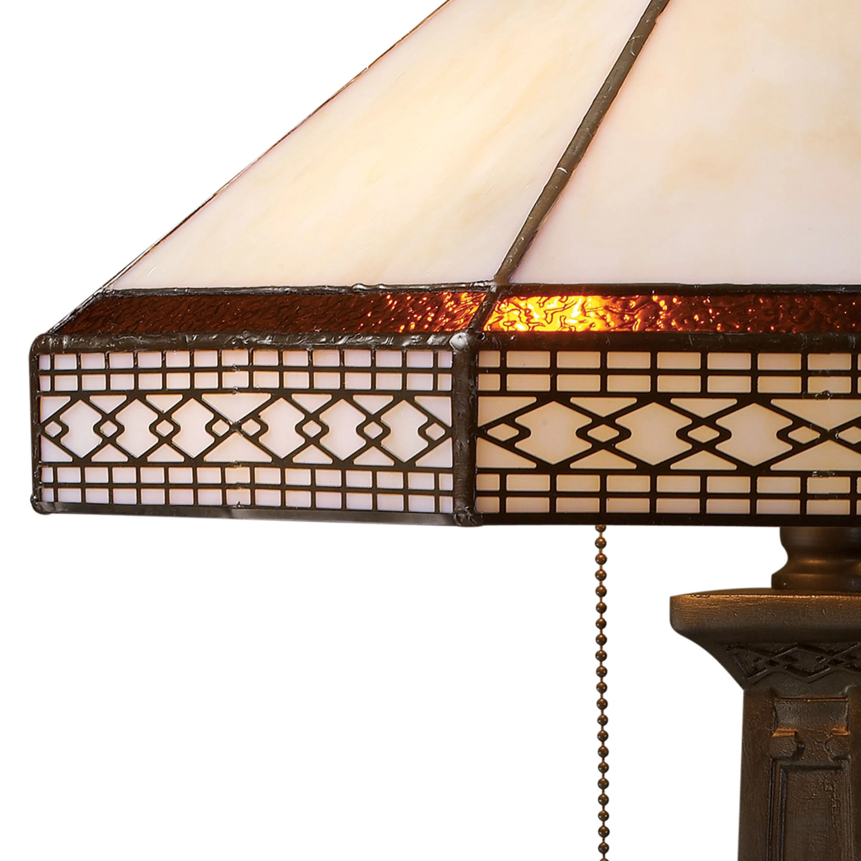 Stone Filigree Table Lamp