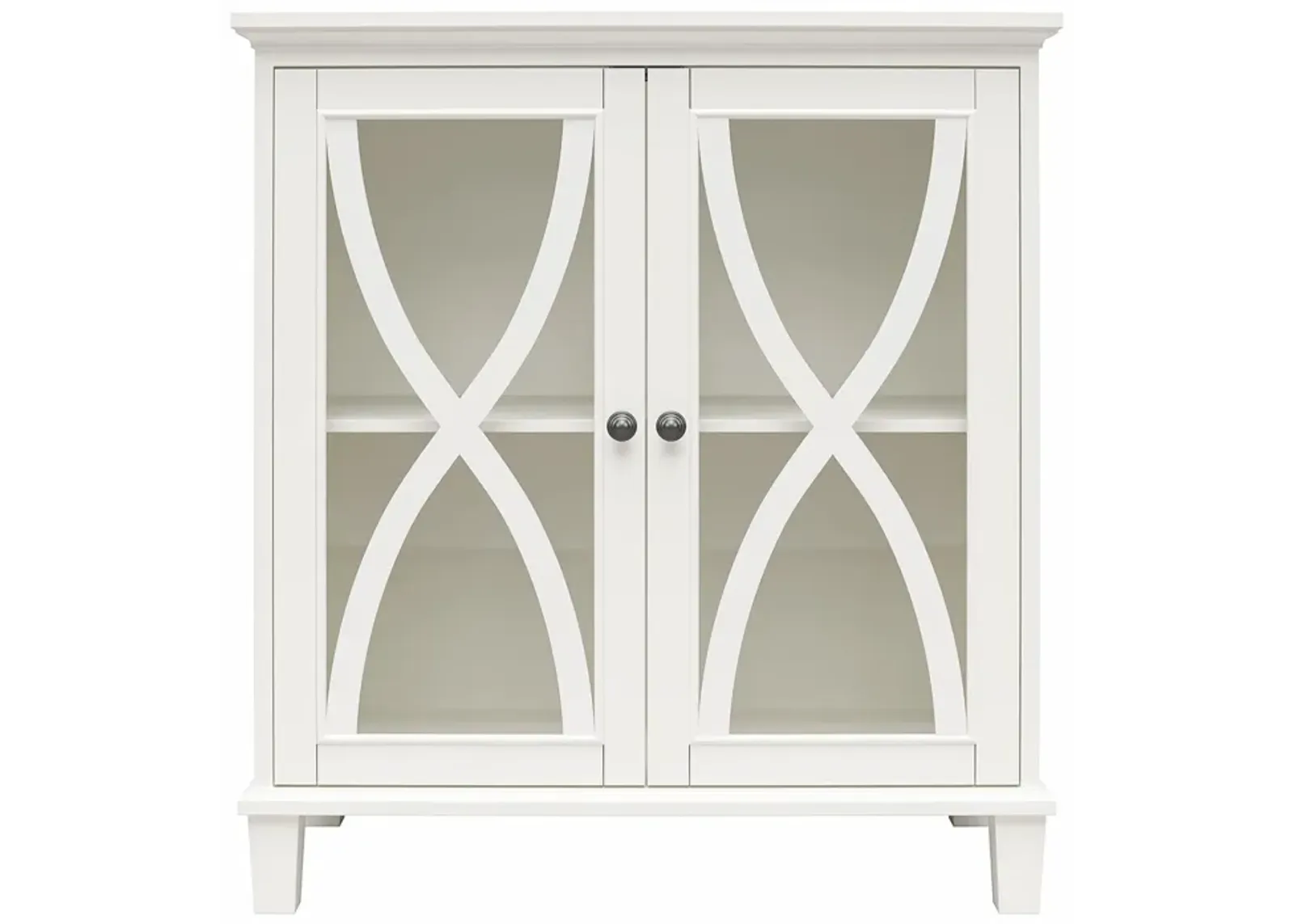 Ameriwood Home Celeste Accent Cabinet with Glass Doors