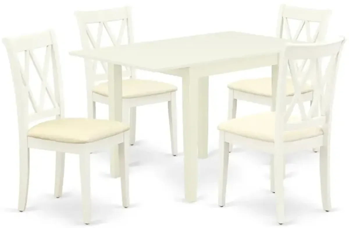 Dining Room Set Linen White