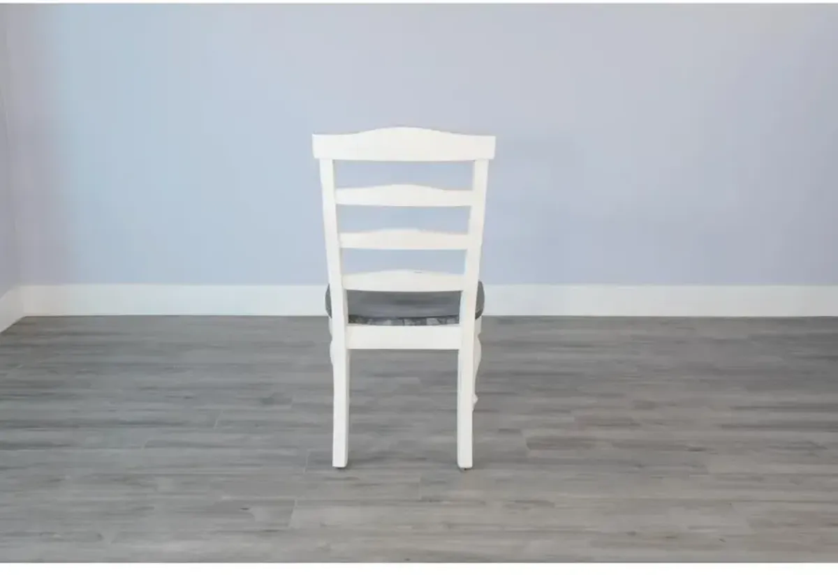 Sunny Designs Carriage House Ladderback Chair, Wood Seat