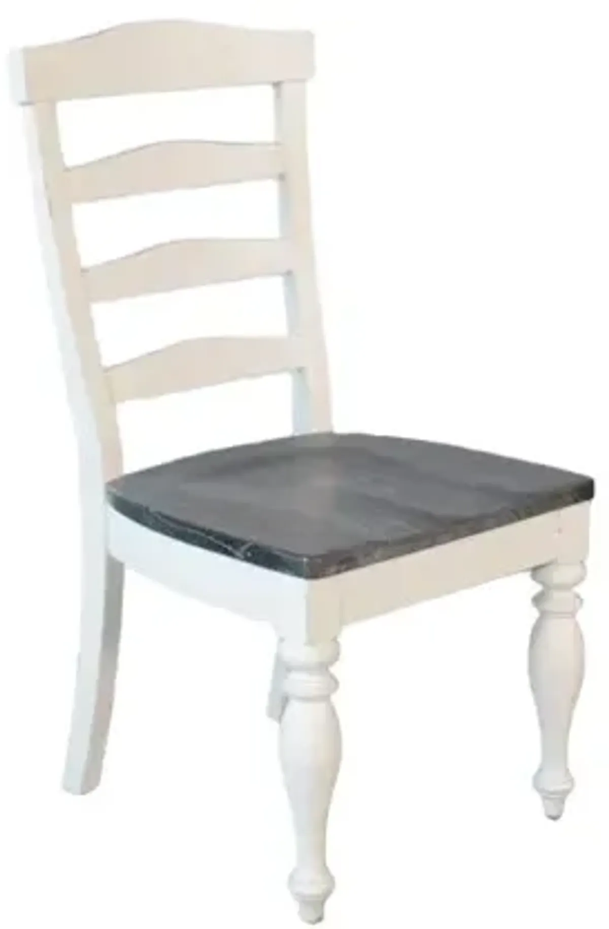 Sunny Designs Carriage House Ladderback Chair, Wood Seat