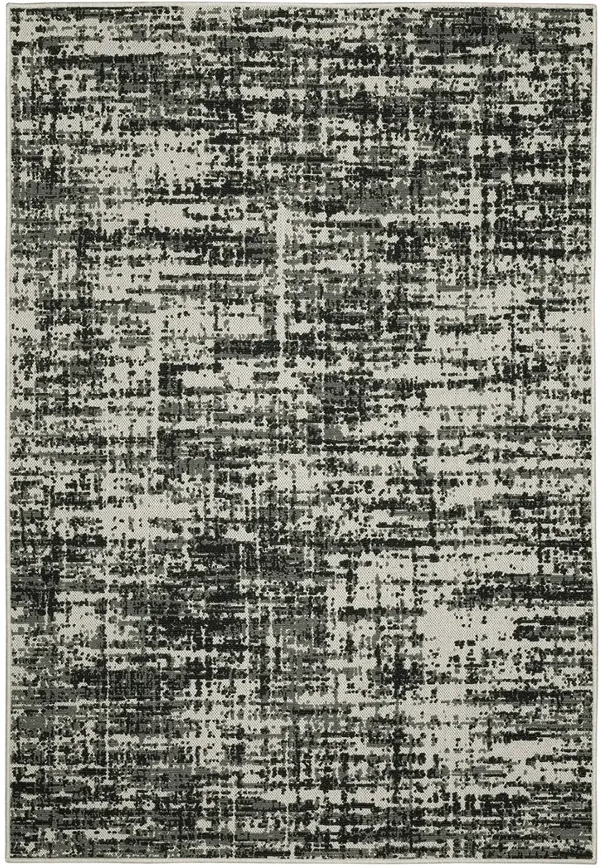 Torrey 1'10" x 3'9" Black Rug